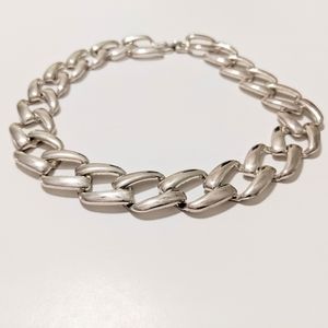 Vintage Napier Silver Link Necklace
